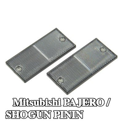 XL عاكس ريفلكس مع فيلم لاصق, بدون مواد التثبيت — Mitsubishi Pajero / Shogun Pinin