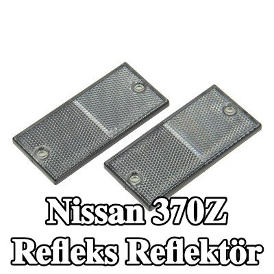 XL Yapışkan filmli refleks reflektör, sabitleme malzemesi içermez — Nissan 370z