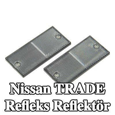 XL Yapışkan filmli refleks reflektör, sabitleme malzemesi içermez — Nissan Trade