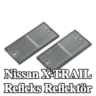 XL Yapışkan filmli refleks reflektör, sabitleme malzemesi içermez — Nissan X-trail
