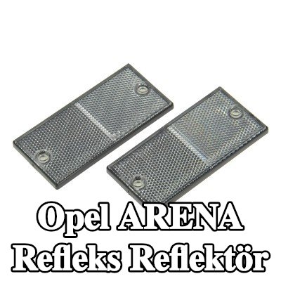 XL Yapışkan filmli refleks reflektör, sabitleme malzemesi içermez — Opel Arena