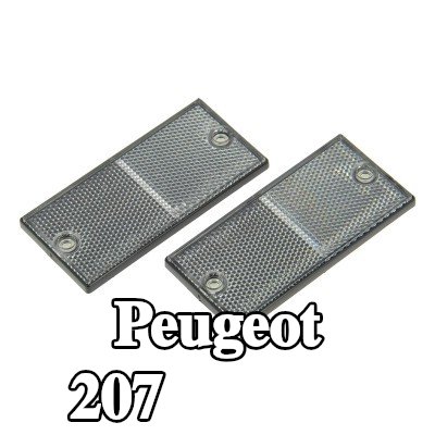 XL عاكس ريفلكس مع فيلم لاصق, بدون مواد التثبيت — Peugeot 207