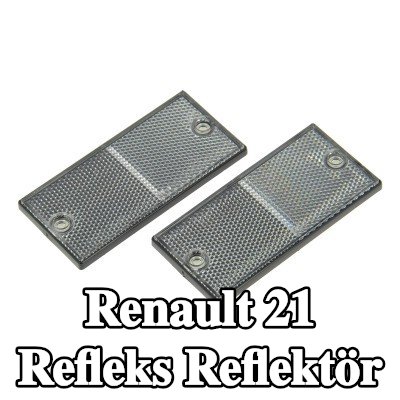XL Yapışkan filmli refleks reflektör, sabitleme malzemesi içermez — Renault 21