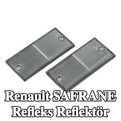 XL Yapışkan filmli refleks reflektör, sabitleme malzemesi içermez — Renault Safrane