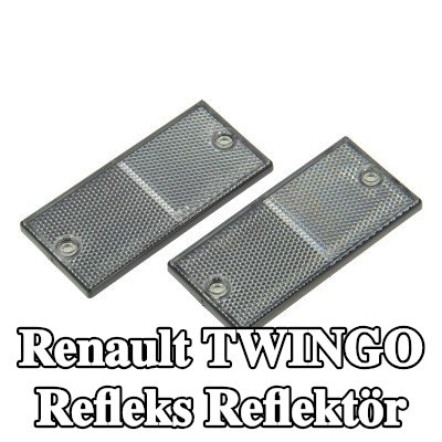 XL Yapışkan filmli refleks reflektör, sabitleme malzemesi içermez — Renault Twingo