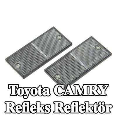 XL Yapışkan filmli refleks reflektör, sabitleme malzemesi içermez — Toyota Camry