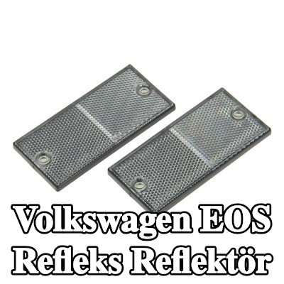 XL Yapışkan filmli refleks reflektör, sabitleme malzemesi içermez — Volkswagen Eos