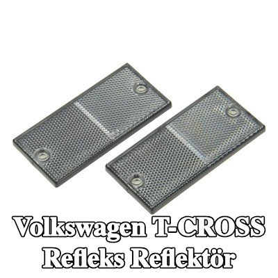 XL Yapışkan filmli refleks reflektör, sabitleme malzemesi içermez — Volkswagen T-cross