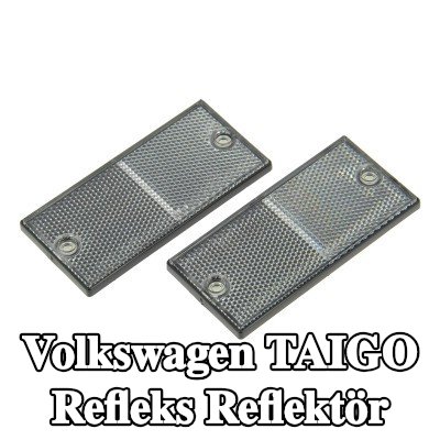 XL Yapışkan filmli refleks reflektör, sabitleme malzemesi içermez — Volkswagen Taigo