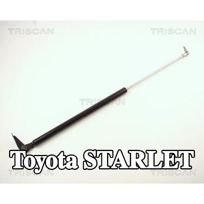 TRISCAN دعامة الباب الخلفي اليسرى, 590mm — 1996 Toyota Starlet