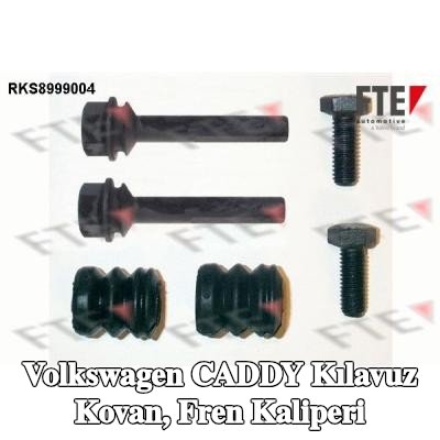 FTE Kılavuz Kovan, fren kaliperi — 2000 Volkswagen Caddy