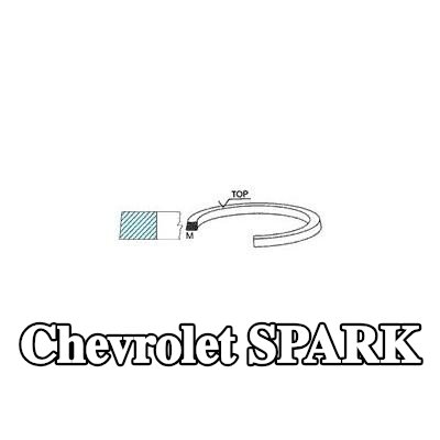 KOLBENSCHMIDT مجموعة حلقات المكبس — 2000 Chevrolet Spark