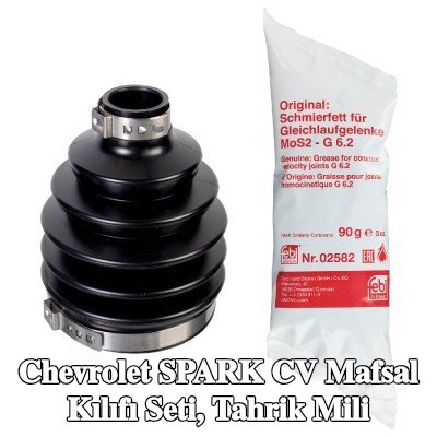 FEBI BILSTEIN CV kılıf kiti, tahrik mili Termoplast — Chevrolet Spark