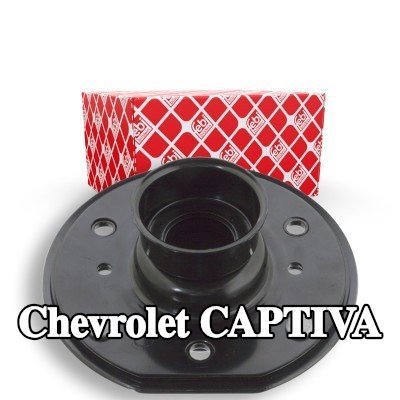 FEBI BILSTEIN حامل الدعامة العلوي للمحور الأمامي, بدون محمل كروي — Chevrolet Captiva