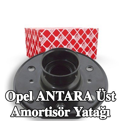 FEBI BILSTEIN Üst amortisör yatağı Ön Aks, bilyalı rulman içermez — Opel Antara