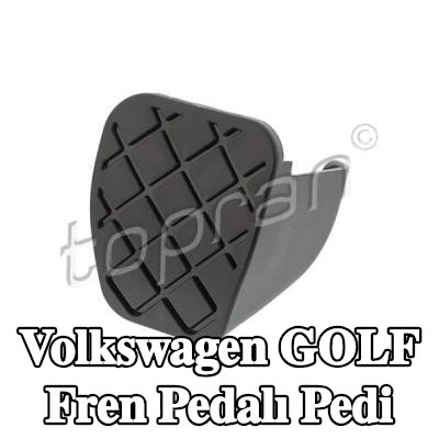 TOPRAN Fren pedalı pedi Kauçuk pedal pedi — Volkswagen Golf