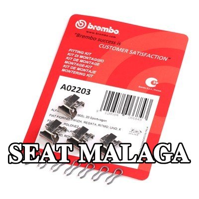 BREMBO طقم تركيب وسادات الفرامل — SEAT Malaga