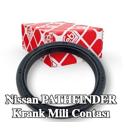 FEBI BILSTEIN MVQ (silikon kauçuk) krank mili contası — Nissan Pathfinder