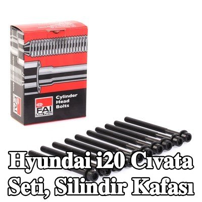 FAI AutoParts Cıvata Kiti, cylinder head M9 x 1.5, 127mm — 2012 Hyundai i20