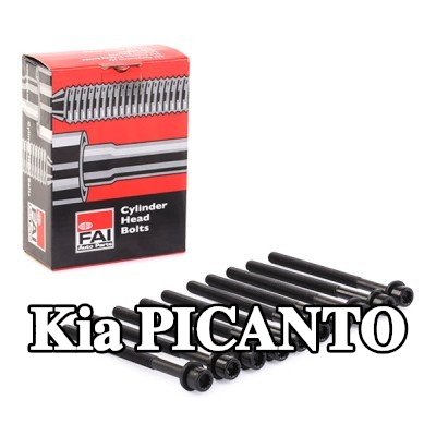 FAI AutoParts مجموعة البراغي, cylinder head M9 x 1.5, 127mm — Kia Picanto