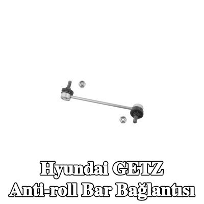 FEBI BILSTEIN Stabilizatör kolu OE Turbo YENİ, Sol Ön Aks, 197mm, Çelik — Hyundai Getz