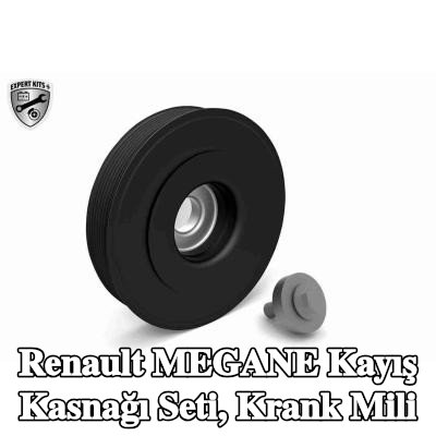 VAICO Kayış Kasnağı Seti, krank mili EXPERT KITS + — Renault Megane