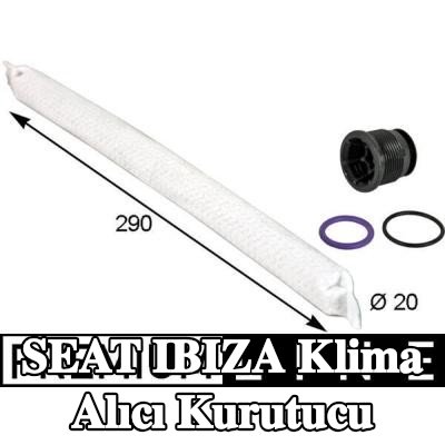MAHLE Aksesuarları ile klima alıcı kurutucu, conta/sızdırmazlık elemanları ile — SEAT Ibiza