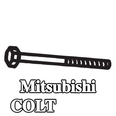 BOSAL برغي العادم — 2002 Mitsubishi Colt