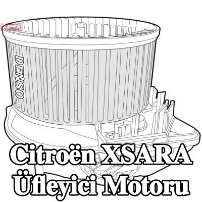 DENSO Üfleyici motoru 12V, direnç — 1997 Citroën Xsara
