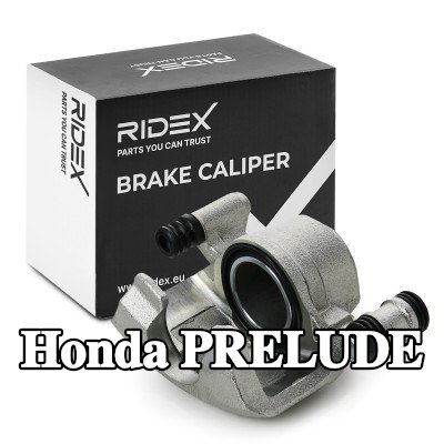 RIDEX مكابح الفرامل للمحور الأمامي, المحور الأمامي الأيسر, مع ملحقات, مع إطار تثبيت — 1990 Honda Prelude