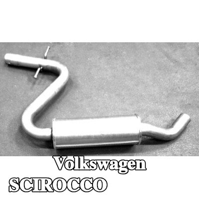 VEGAZ كاتم الصوت الأوسط — Volkswagen Scirocco