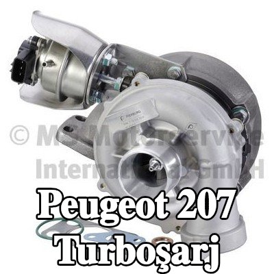 PIERBURG Contalı/sızdırmazlık elemanlı turboşarj — Peugeot 207