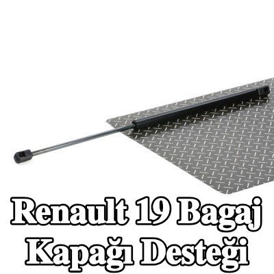 RIDEX Bagaj kapağı destek kolu Arka, 502mm — 1998 Renault 19