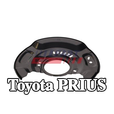 FAST لوحة دعم قرص الفرامل للمحور الأمامي الأيمن — 2010 Toyota Prius