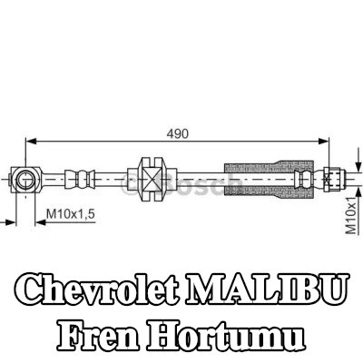 BOSCH Fren hortumu 490mm — Chevrolet Malibu