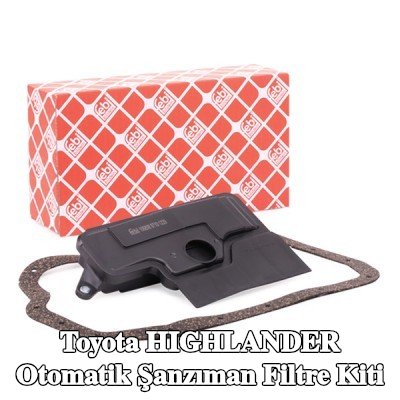 FEBI BILSTEIN Yağ karteri contalı otomatik şanzıman filtre kiti — 2016 Toyota Highlander