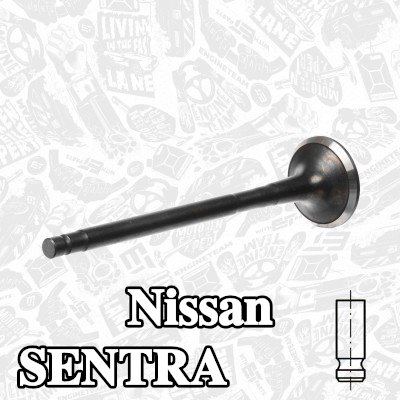 ET ENGINETEAM صمام العادم جانب العادم — 2000 Nissan Sentra
