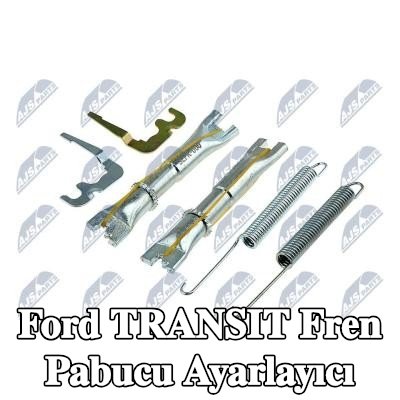 NTY Fren pabucu ayarlayıcı Arka Aks Sol, Arka Aks Sağ — 2002 Ford Transit