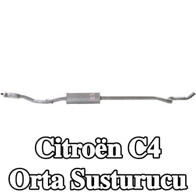 BOSAL Orta susturucu — Citroën C4