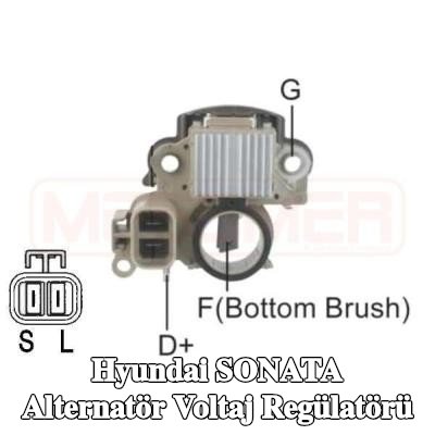ERA Alternatör voltaj regülatörü — 1997 Hyundai Sonata