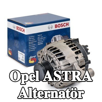 BOSCH Alternatör 140A — 2015 Opel Astra