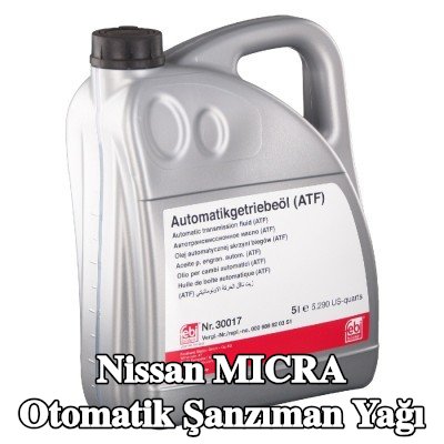 FEBI BILSTEIN Otomatik şanzıman yağı — 1997 Nissan Micra
