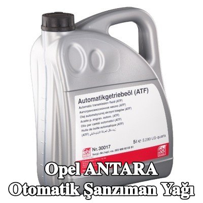 FEBI BILSTEIN Otomatik şanzıman yağı — 2012 Opel Antara