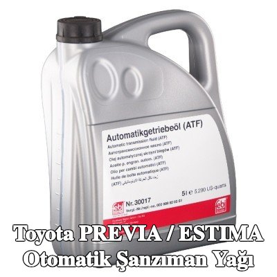 FEBI BILSTEIN Otomatik şanzıman yağı — 1997 Toyota Previa / Estima