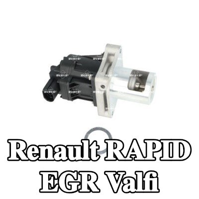 NRF Contalı/sızdırmazlık elemanlı EGR valfi — Renault Rapid