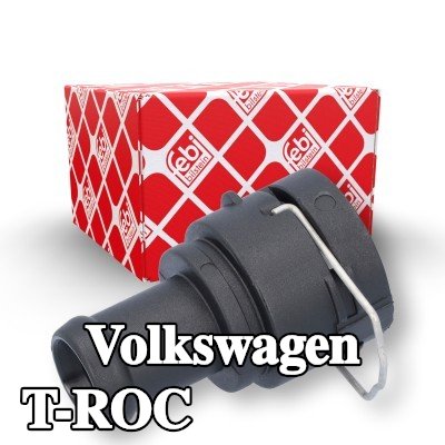 FEBI BILSTEIN فلنجة سائل التبريد مع وصلة سريعة — Volkswagen T-roc