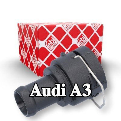 FEBI BILSTEIN فلنجة سائل التبريد مع وصلة سريعة — Audi A3