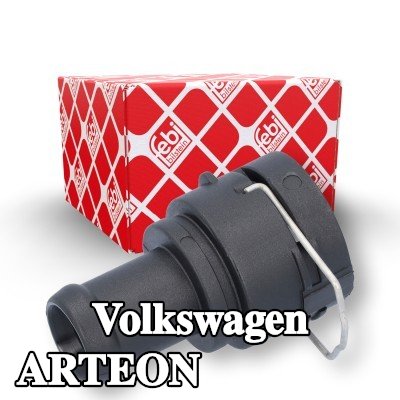 FEBI BILSTEIN فلنجة سائل التبريد مع وصلة سريعة — Volkswagen Arteon