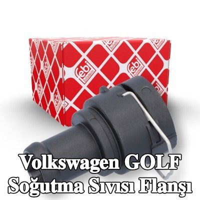 FEBI BILSTEIN Hızlı bağlantı elemanlı soğutma suyu flanşı — 2017 Volkswagen Golf