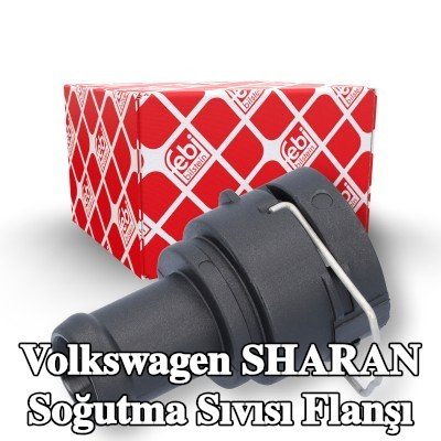 FEBI BILSTEIN Hızlı bağlantı elemanlı soğutma suyu flanşı — Volkswagen Sharan